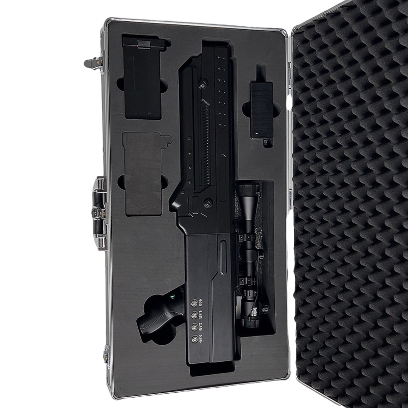  晋宁手持便携式枪型低空防御反制四通道B型