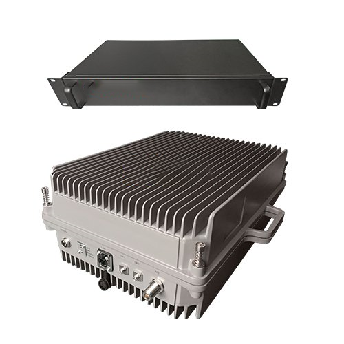  晋宁TETRA800数字警用集群数字光纤直放站远近端机